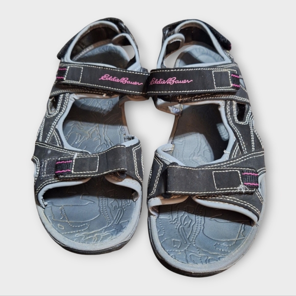 Eddie Bauer Shoes - Eddie Bauer Women's Size 10 Black And Pink Sandals.